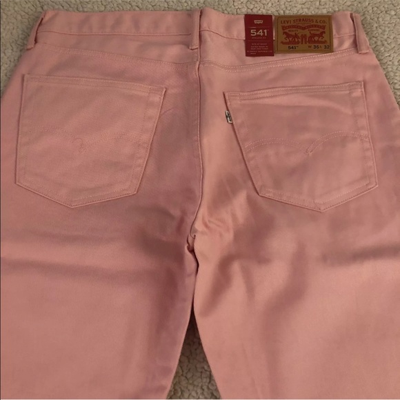LEVI'S Men's 541 Athletic Fit Jeans, Pink - Picture 7 of 8